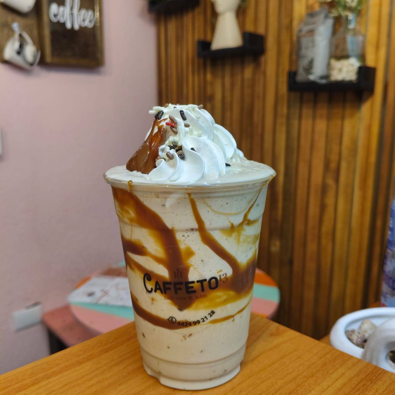 malteada de cajeta