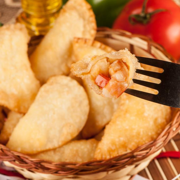 12 Pastelzinho de camarão