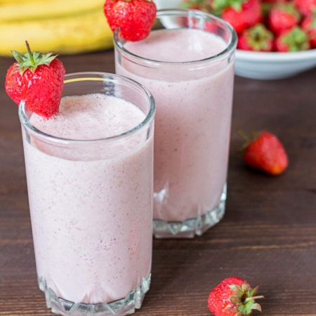 LICUADO DE FRESA. (Litro)