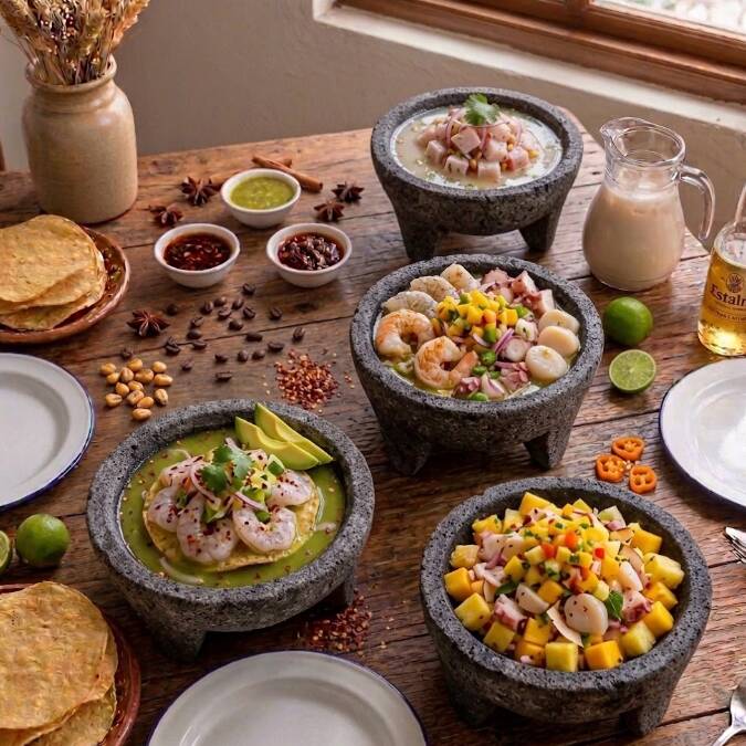 Ceviche de Camarón 1/2 Litro