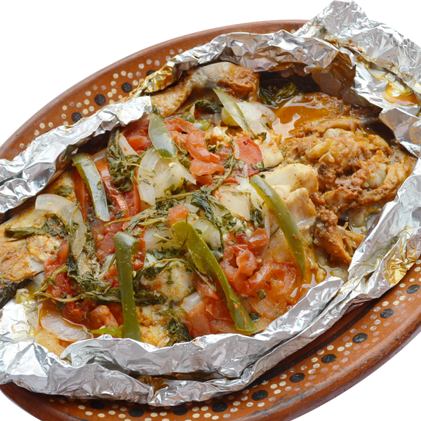 Mojarra Cocida al Vapor