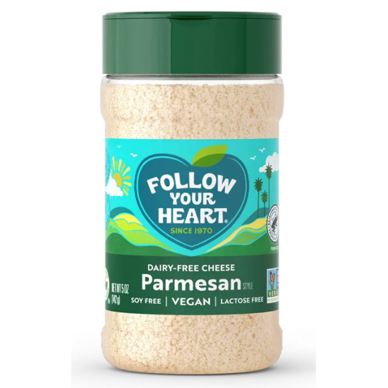 Follow Your Heart Parmesano