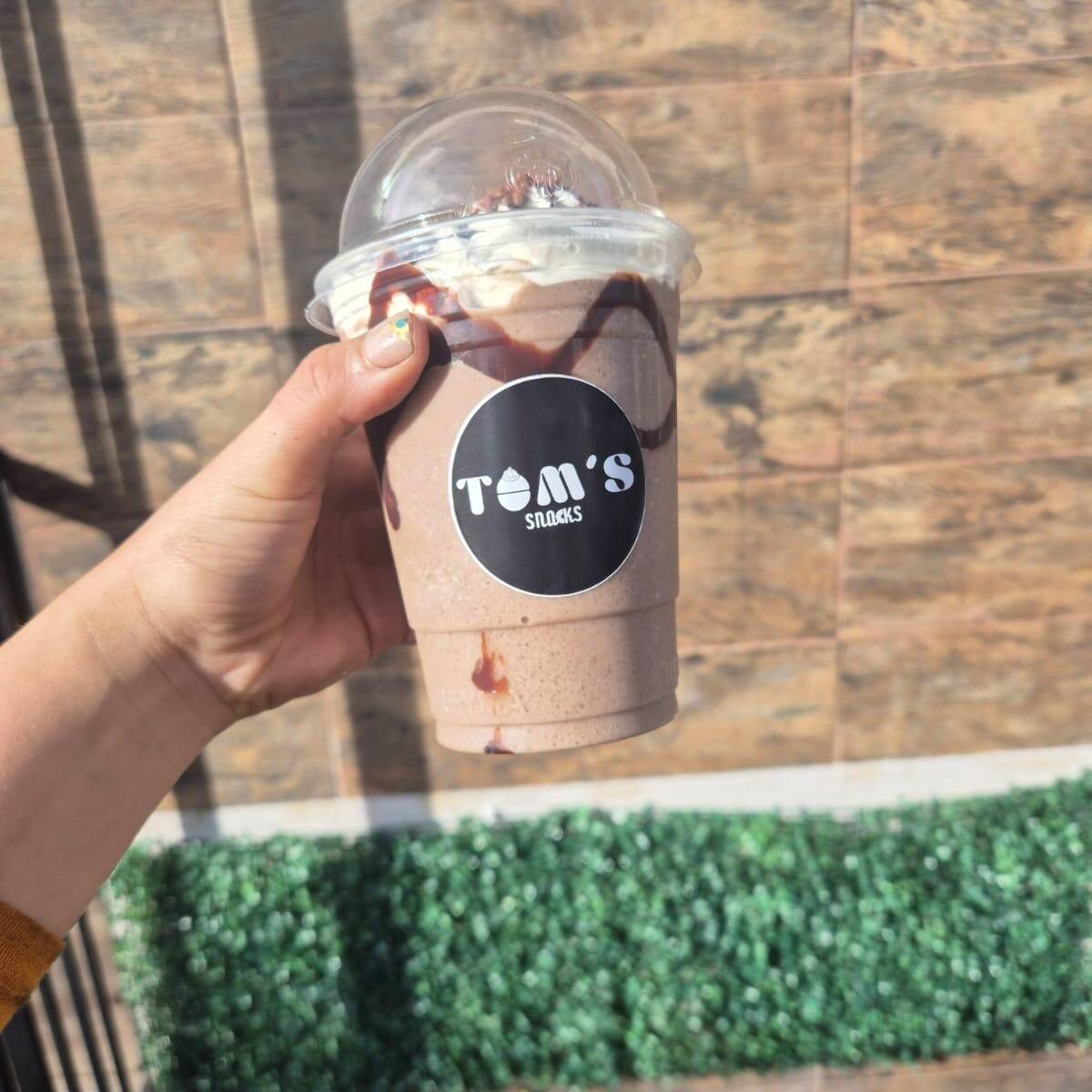 Frappe de chocolate