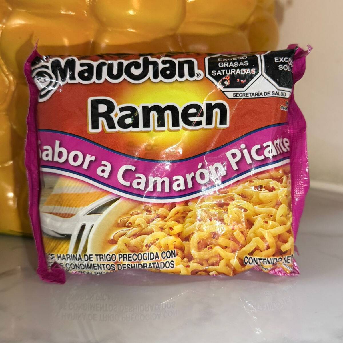 Esquite con Maruchan Ramen