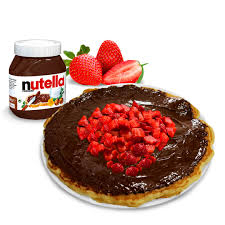 Hot Cakes con Nutella y Fresa