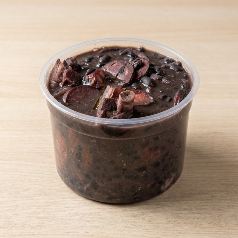 Carnes variadas da feijoada + Feijão preto (Não acompanha complementos)