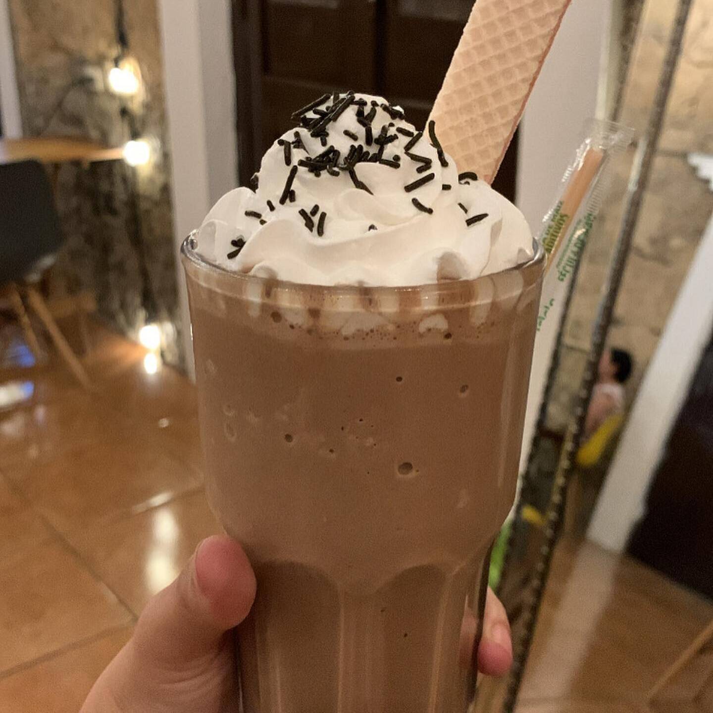 Malteada de Chocolate con Plátano