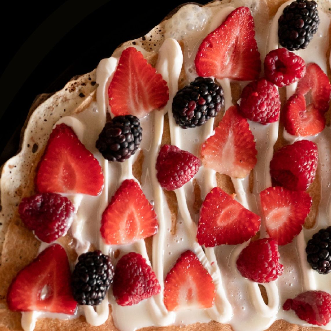 Folie de frutos rojos Crêpe