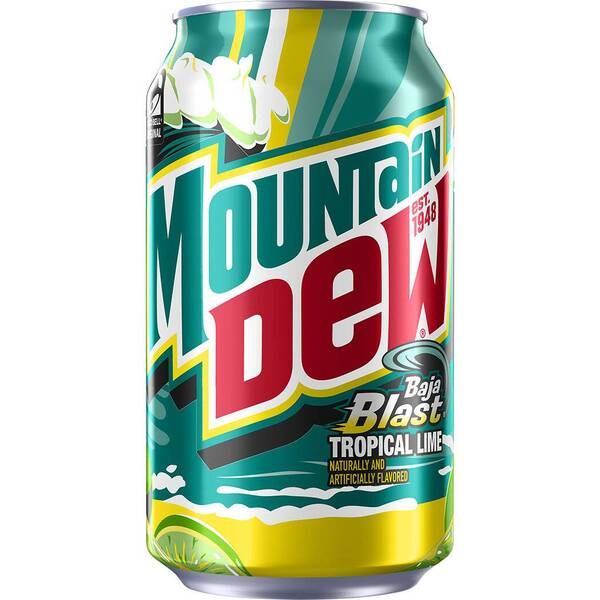 Mountain Dew Lima Tropical 355ml
