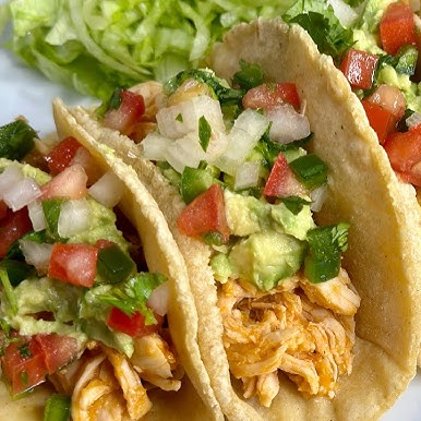 Taco de Pollo a la Mexicana