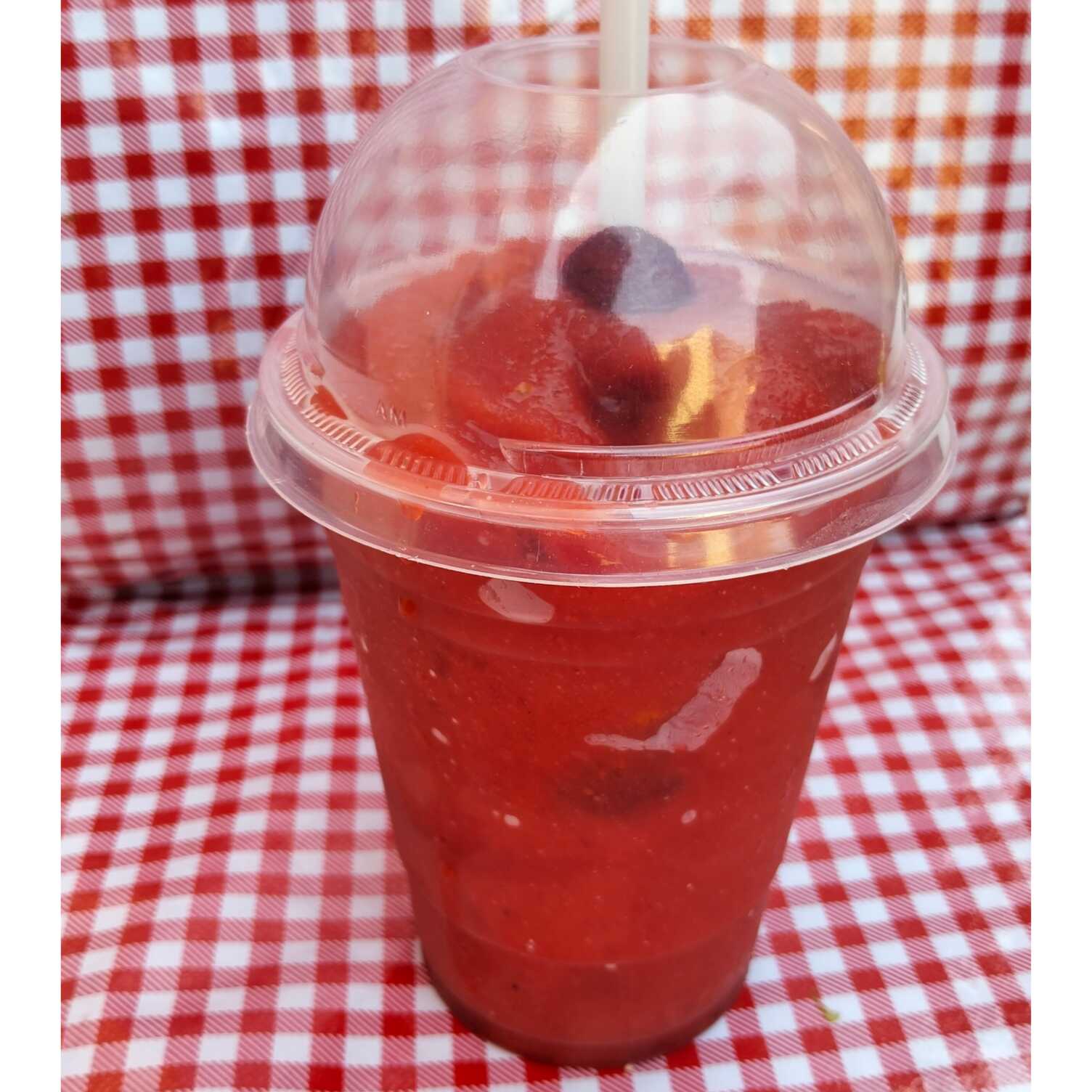 Frappe de Pica Fresa 16 Oz.