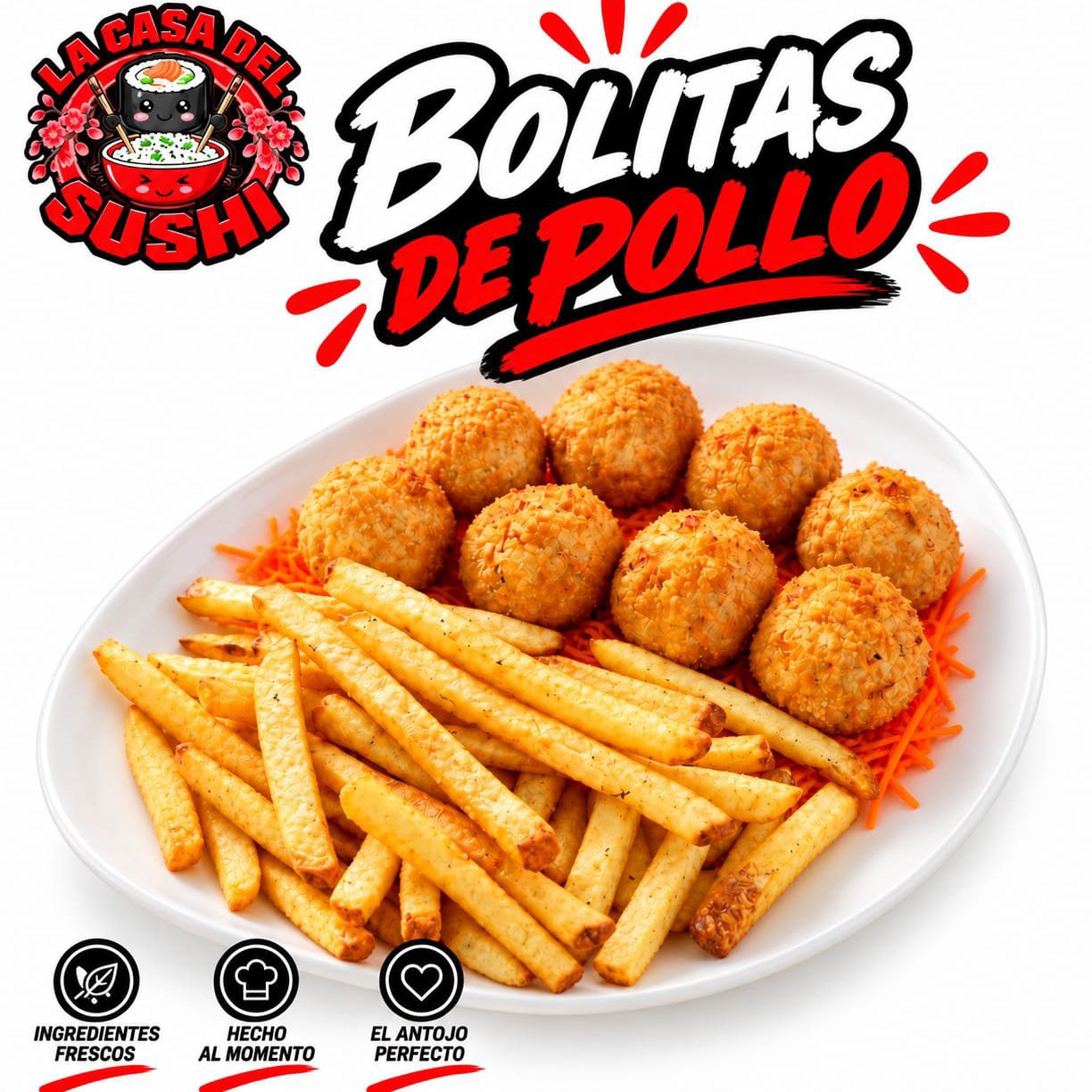 Bolitas de Pollo