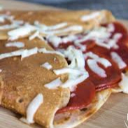 Crepa de pepperoni