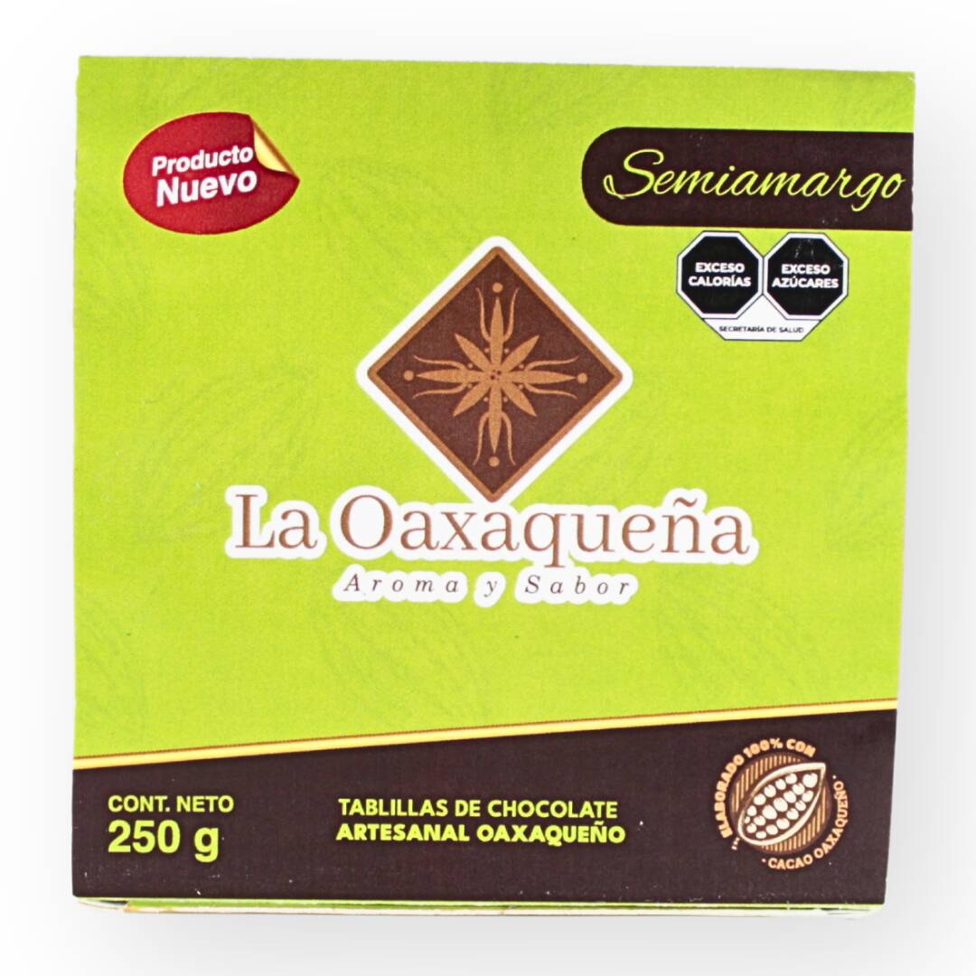 Chocolate Oaxaqueño Semiamargo 250g