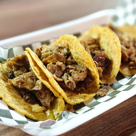 Orden de Tacos de Tripitas 4 Pzas