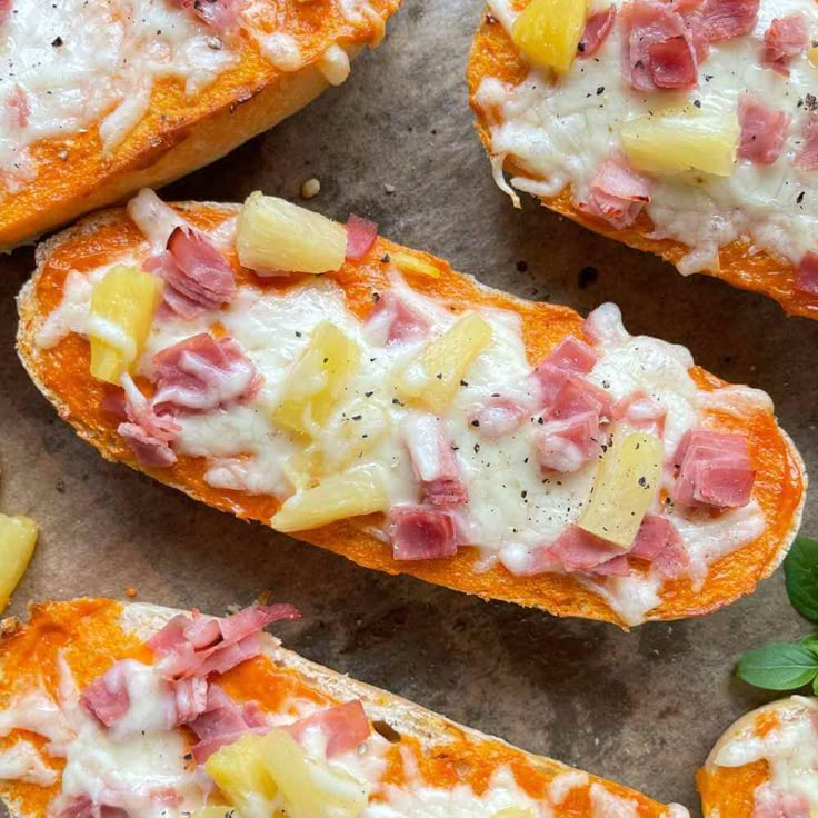 MOLLETES HAWAINOS