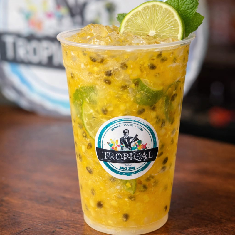 Limão com maracujá