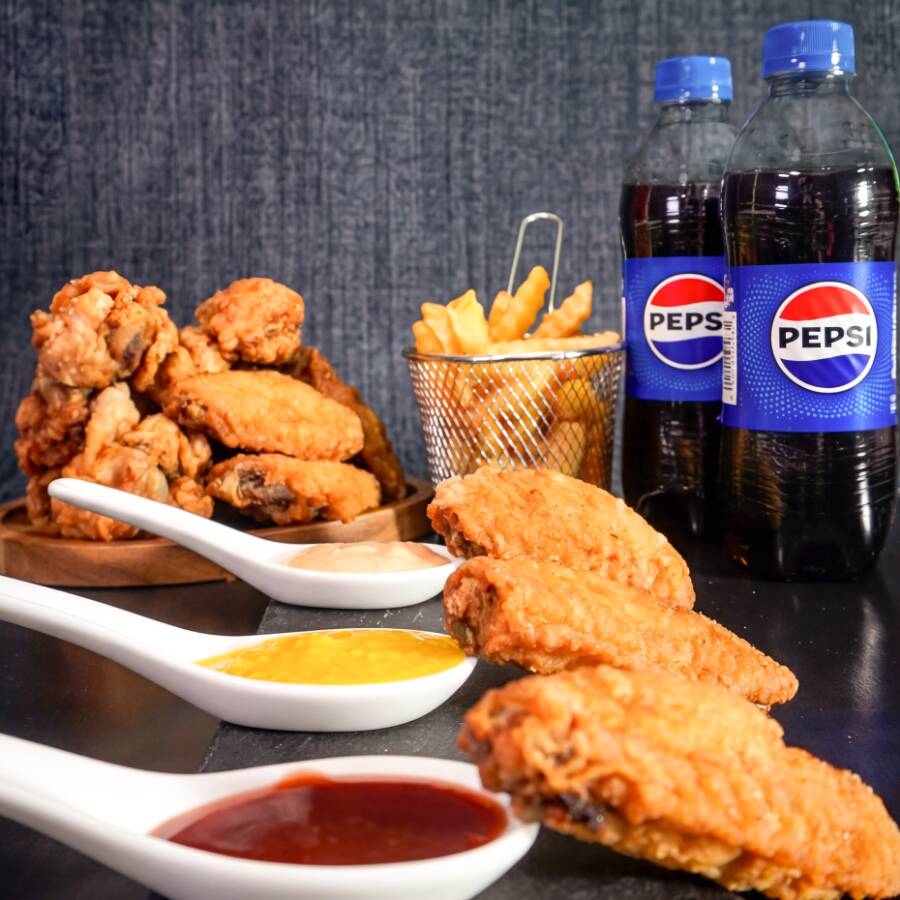 Combo 18 Alitas + 2 PEPSI