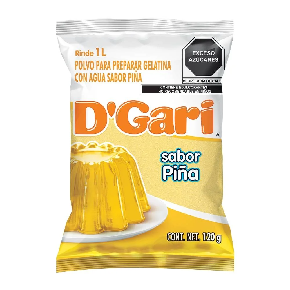 Gelatina D´ Gari Piña 120g