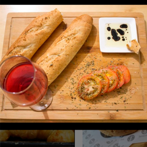 Pan Baquette Orégano