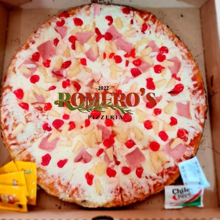 Pizza Hawaiana Mediana 8 Trozos