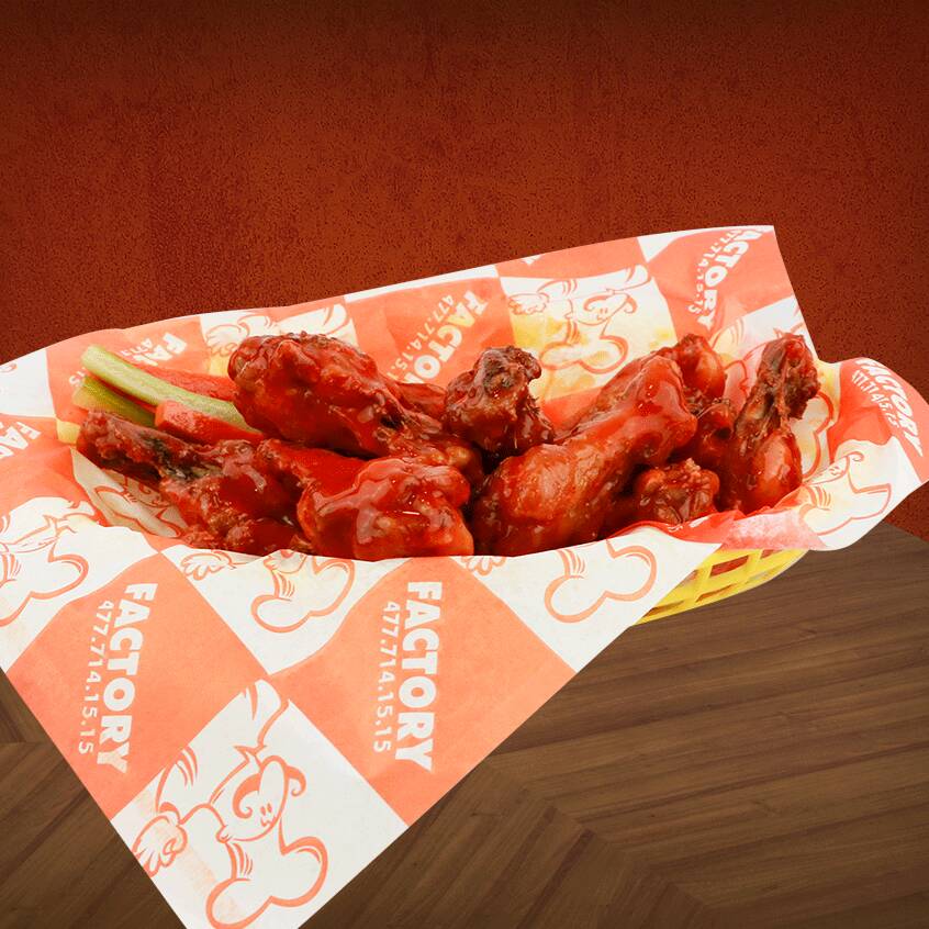 Factory Wings (Alitas) 10 pz C