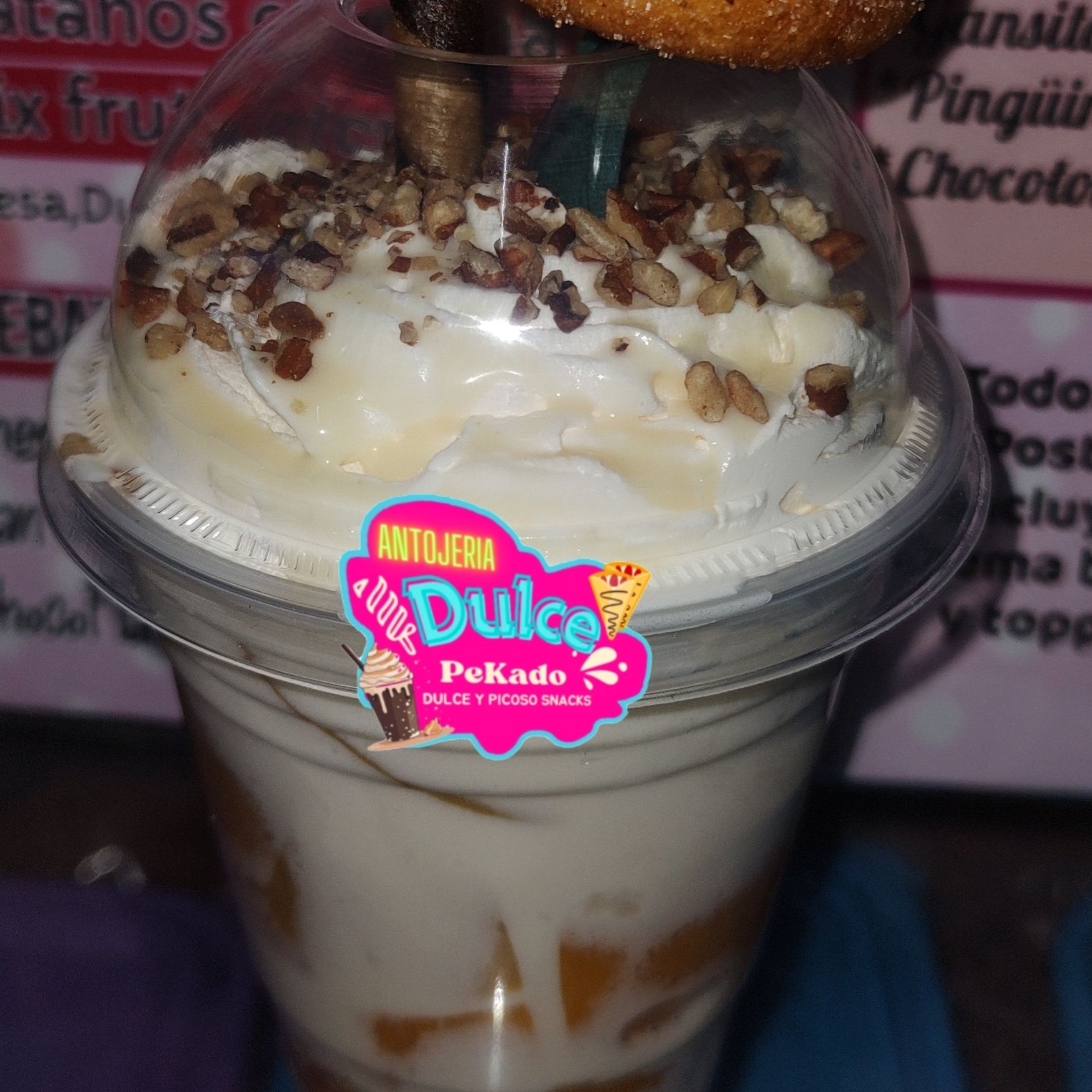 Duraznos con Crema Chicos