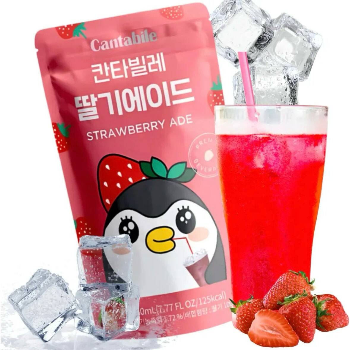 Bebida Sabor Fresa