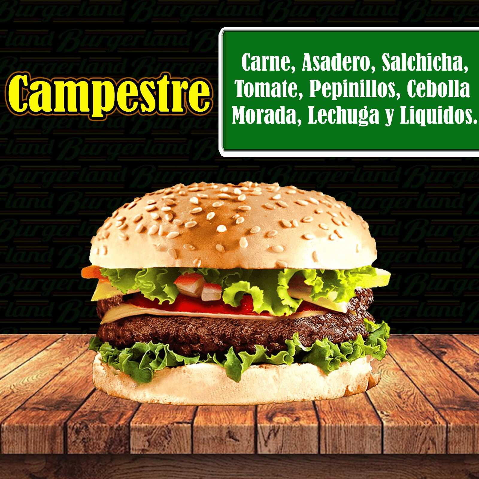 Hamburguesa Campestre