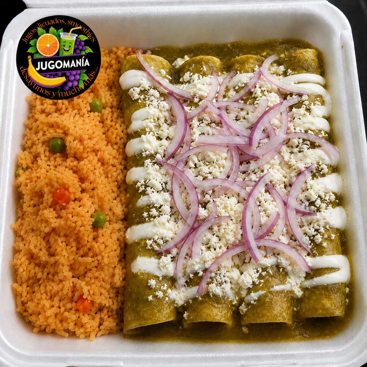 Enchiladas Verdes