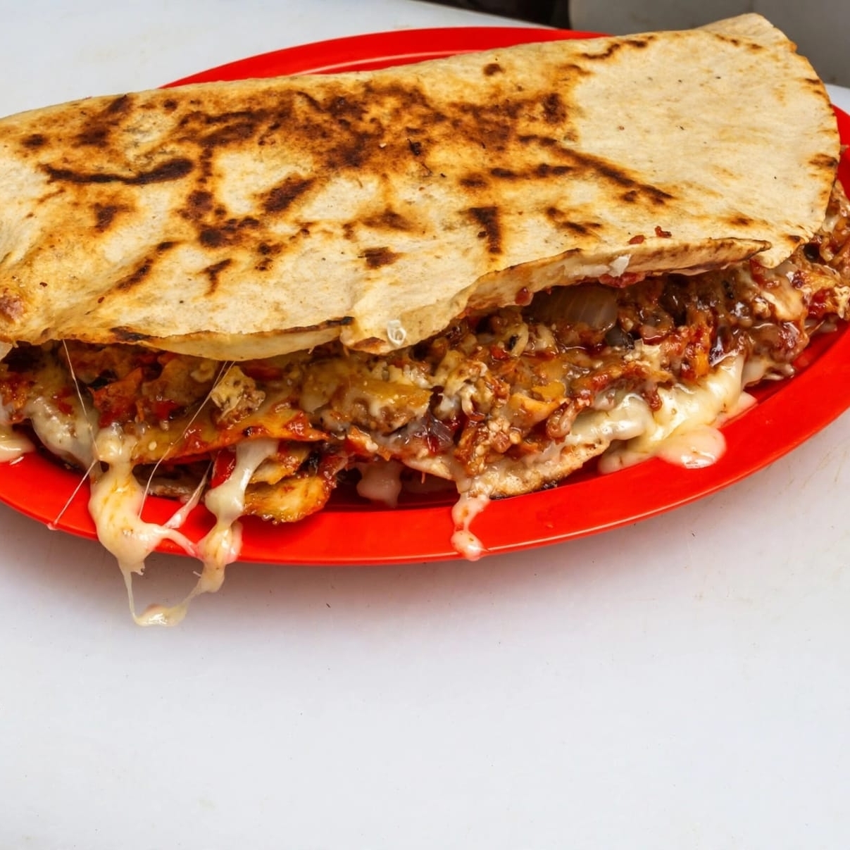 Tlayuda de al Pastor