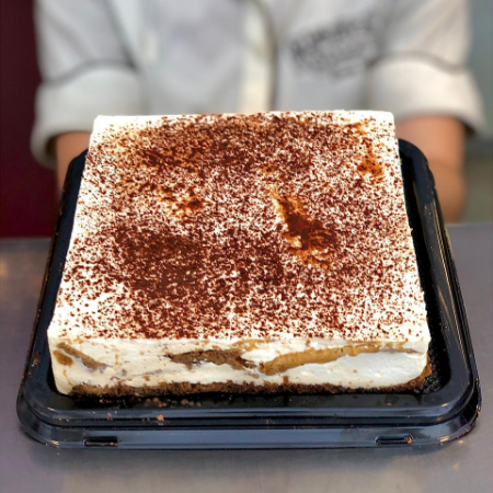 Tiramissu cuadrado