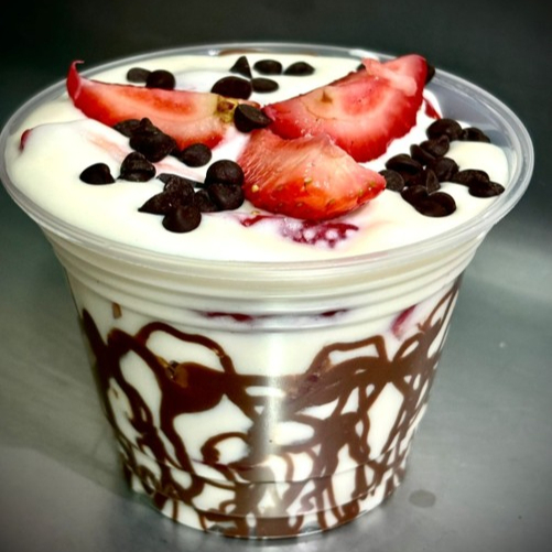 Fresas con Crema Mediana