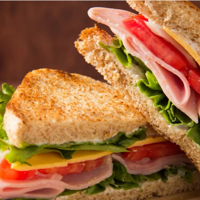 Emparedado Gourmet de Jamon