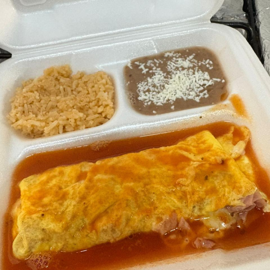 Omelette al Gusto😋C/Arroz,Frijoles, y Tortillas.