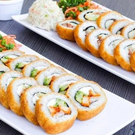 2 SUSHIS EMPANIZADOS DE POLLO