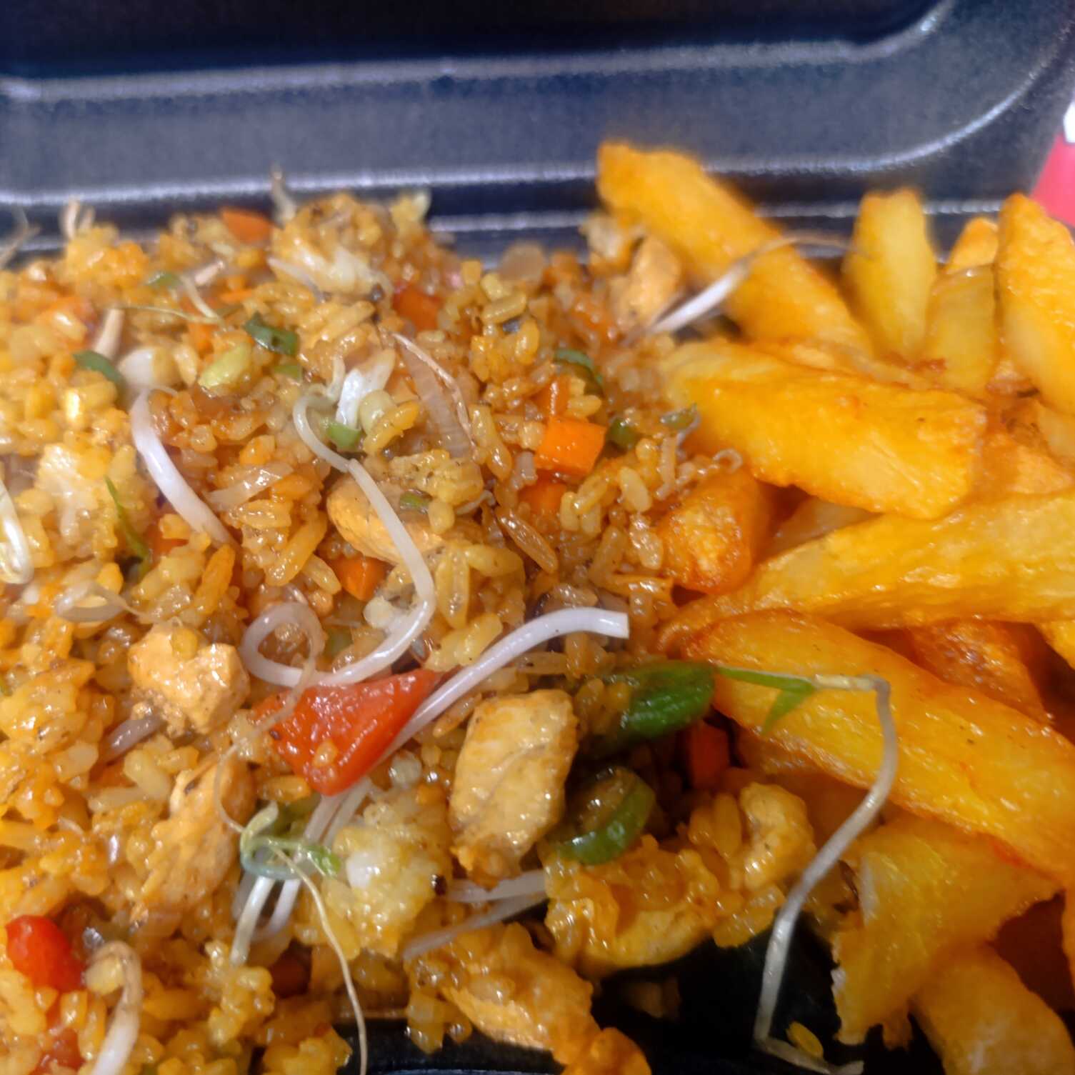 all barrio 400gr + papa+ bebida