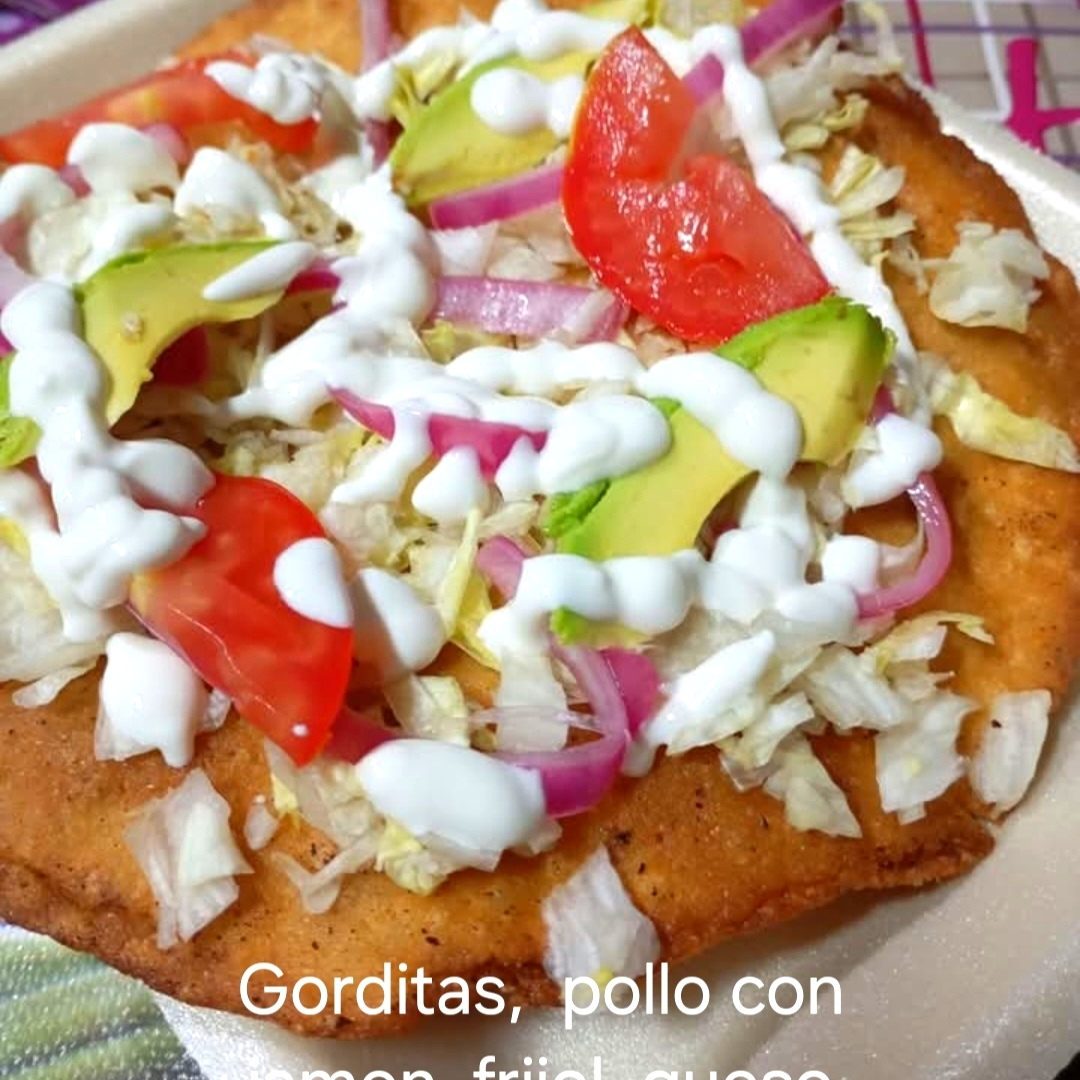 Gorditas Rellenas Fritas