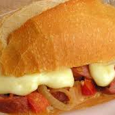 PÃO FRÂNCES, CALABRESA FATIADA.