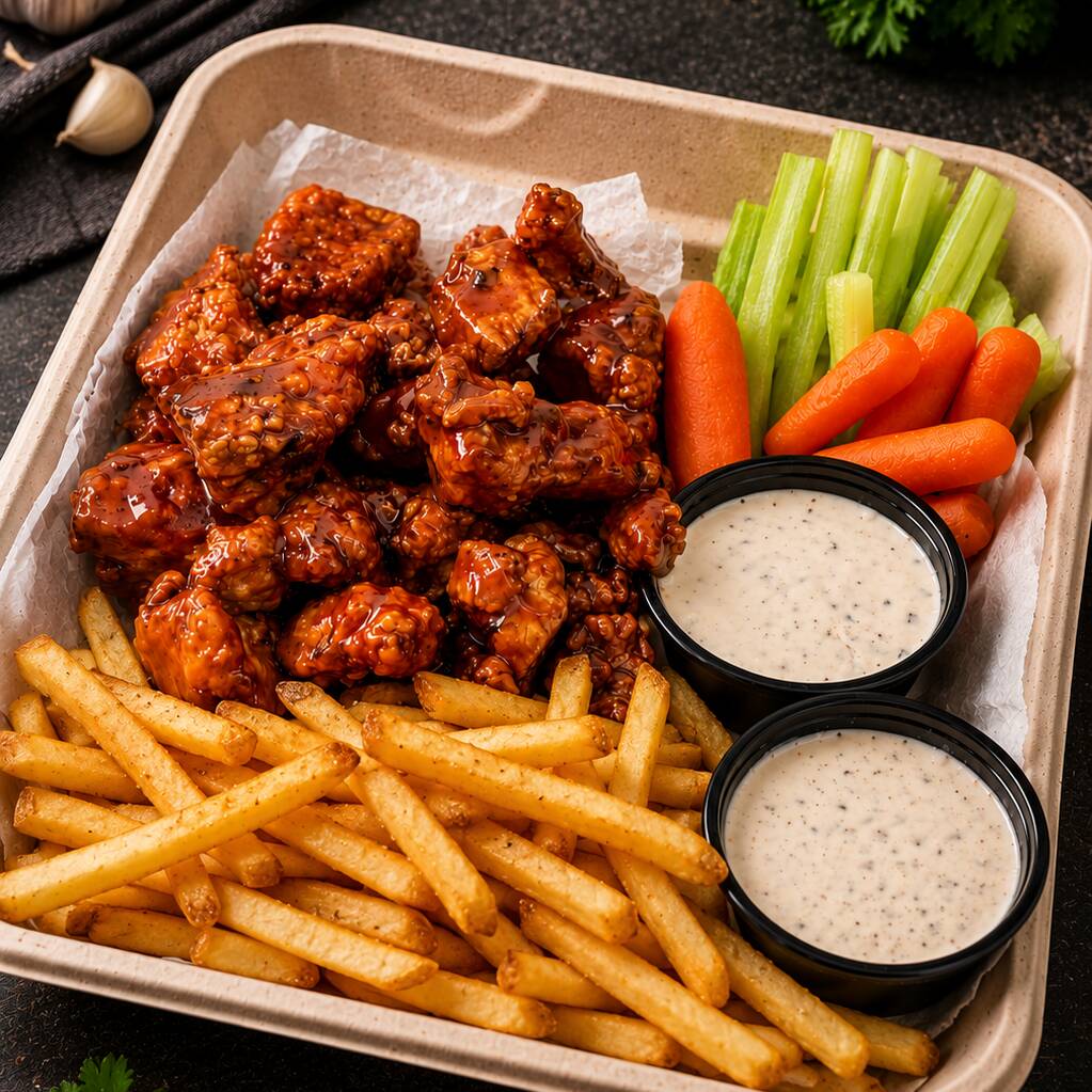 BONELESS 24 PZ. + PAPAS FRANCESAS