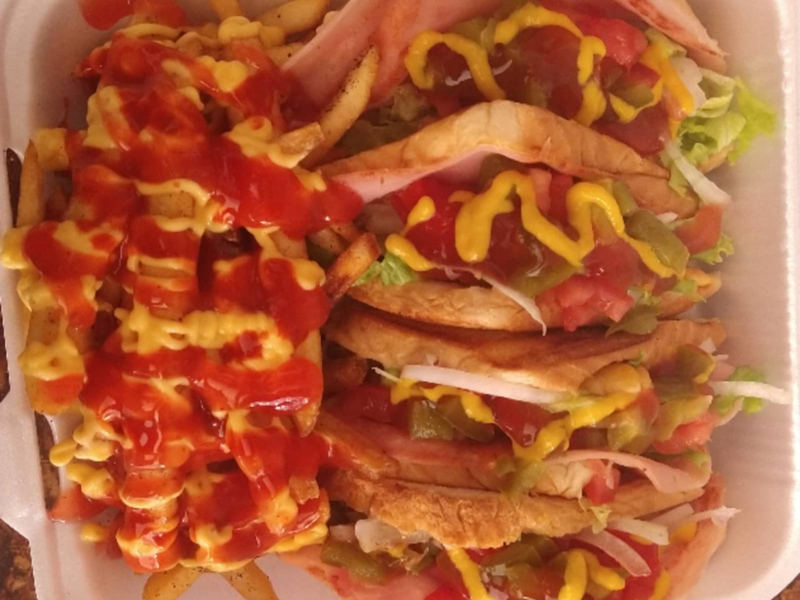 Club Sándwich con Papas