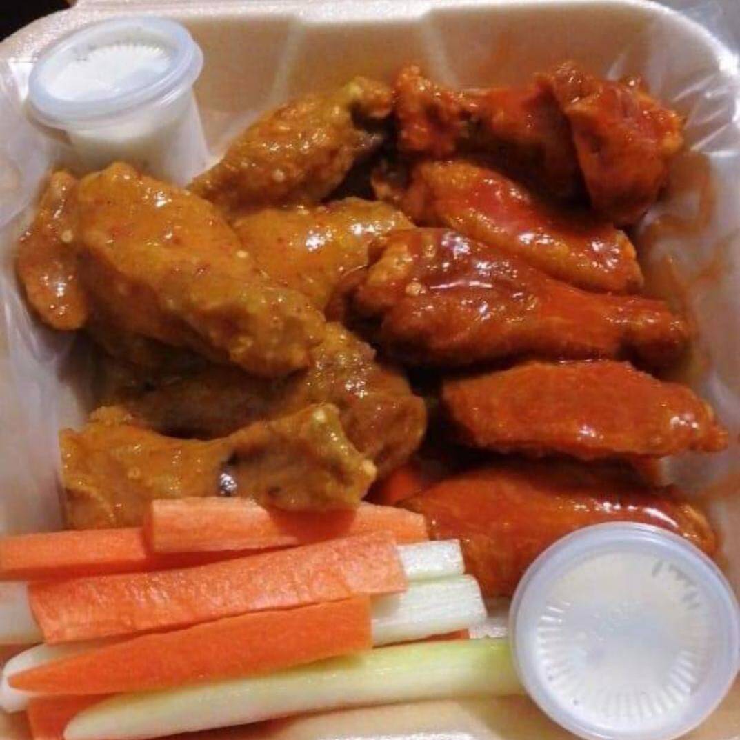 Alitas Mango habanero