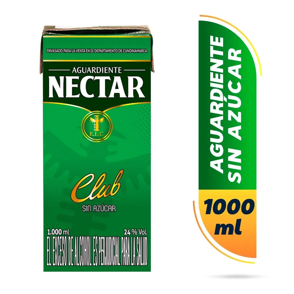 Nectar verde Cartón 1000 ml