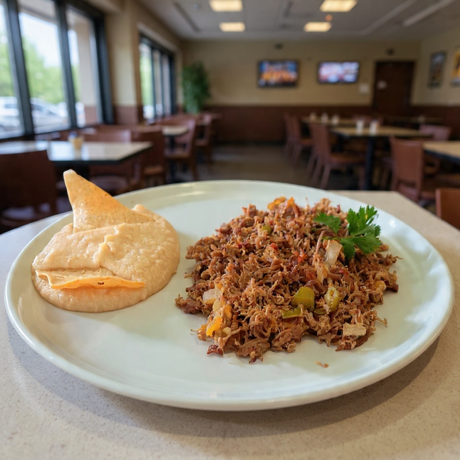 Machaca con Verduras