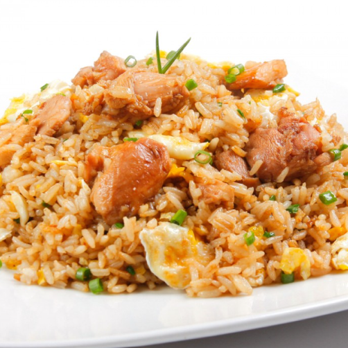 Arroz Chaufa de Pollo o Carne