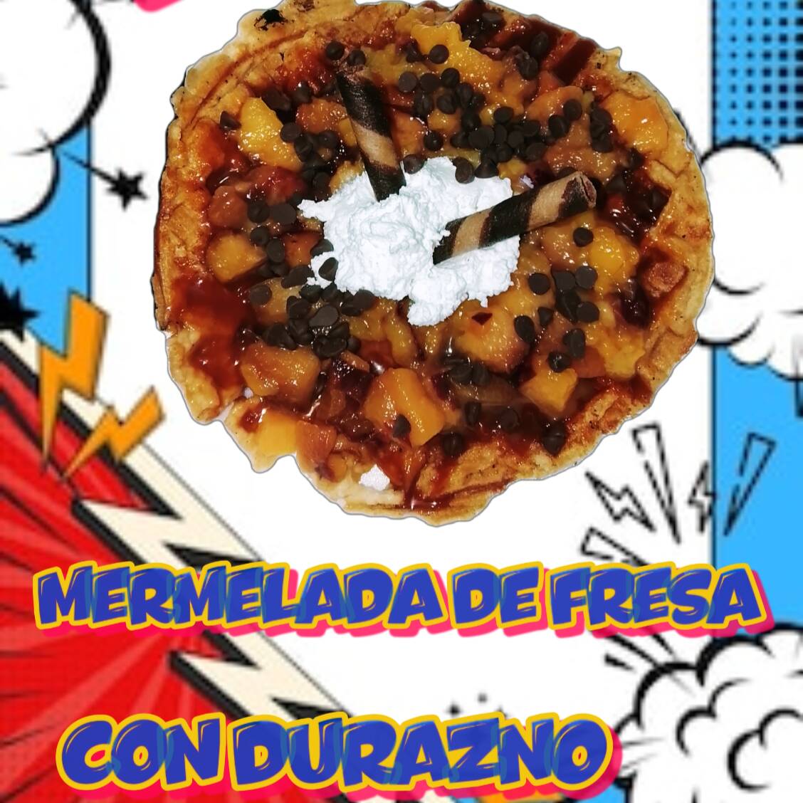 Waffle Frutal