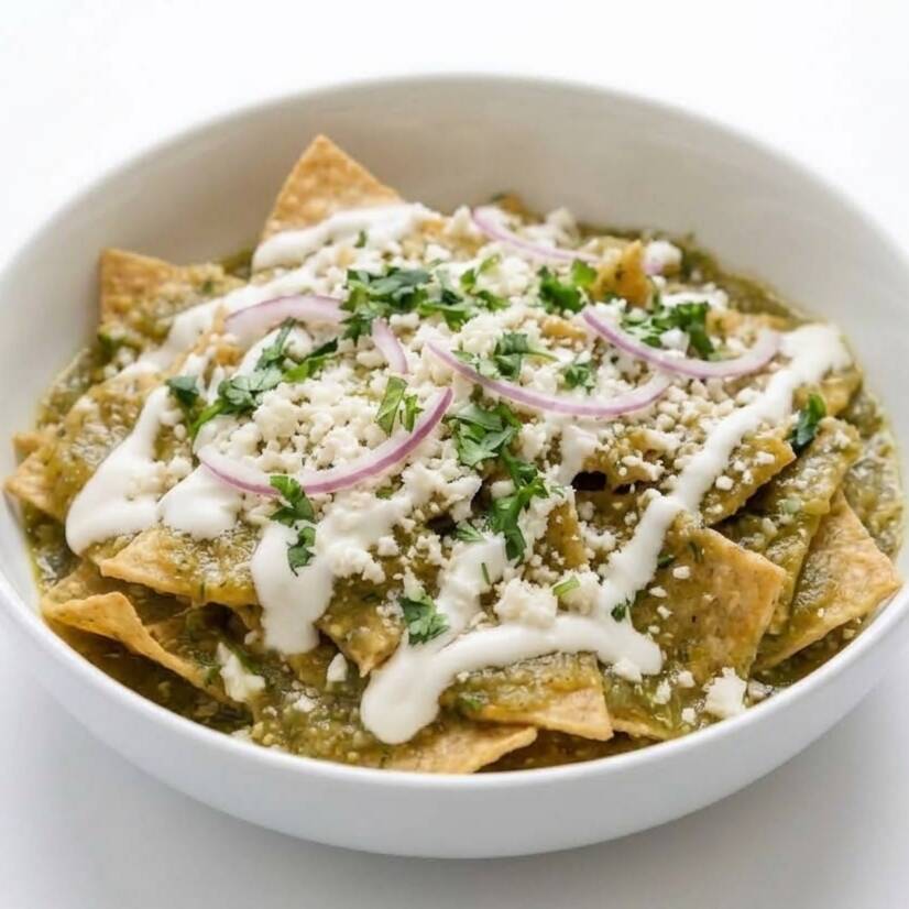 Chilaquiles Sencillos Rojos o Verdes