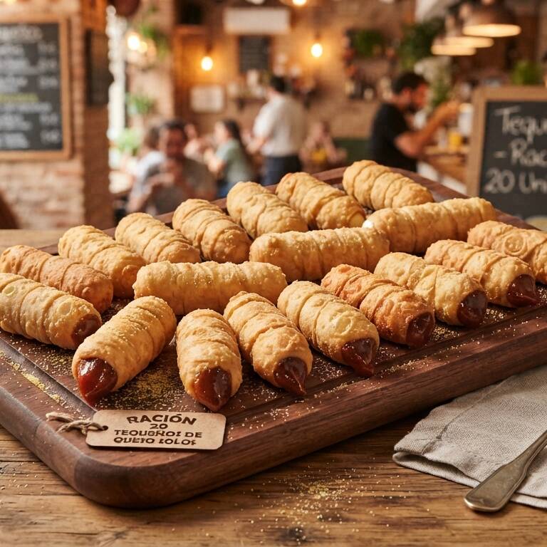 Racion de 20 Tequeños de Bocadillo