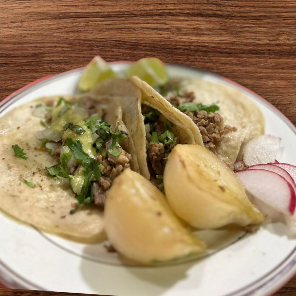 Orden de Tacos de Bistec