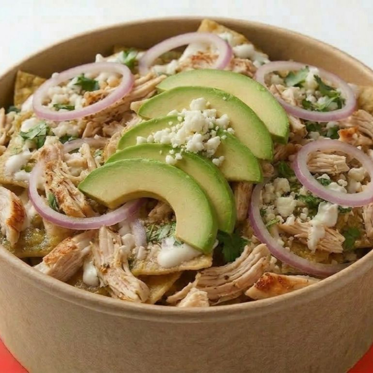 Chilaquiles Con Pollo